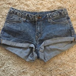 Denim shorts from H & M!